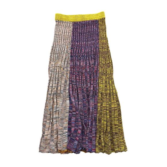 ZIMMERMANN NWT Kaleidoscope Mouline Pleated Knit Midi Skirt Size 2(US) NEW - Picture 4 of 7